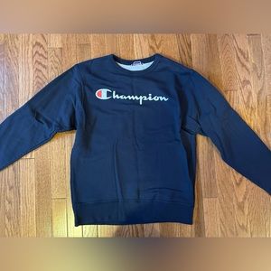 Navy Champion sweatshirt